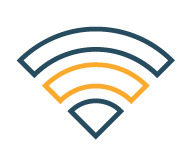 Wirewave, wireless icon